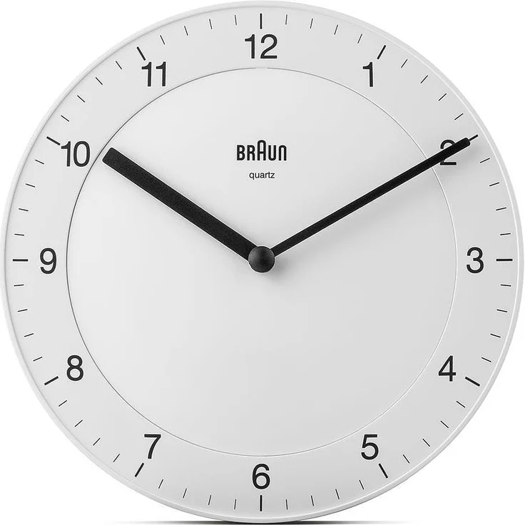 Braun BC06W Klassik Wanduhr – Bild 1
