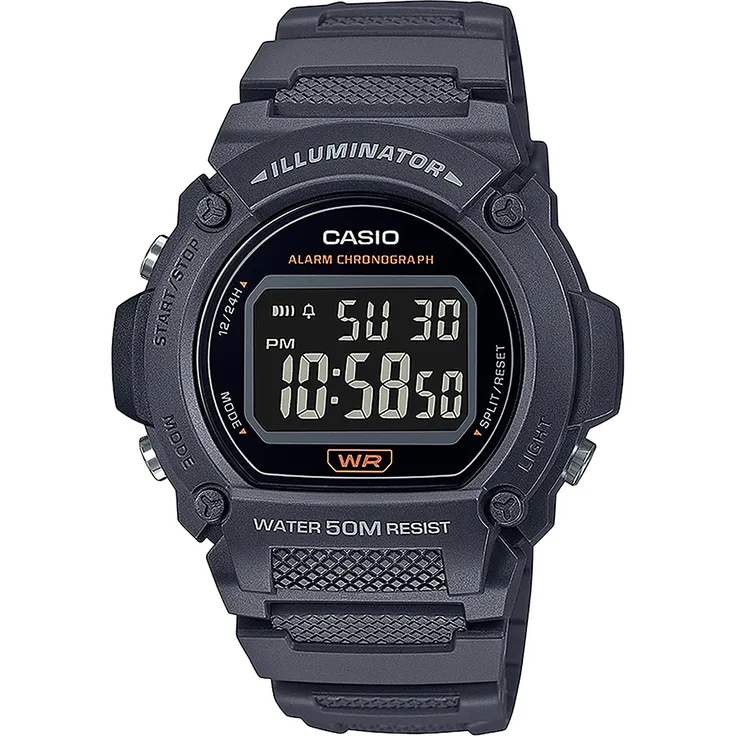 Casio W-219H-8BVEF Collection 47mm 5ATM