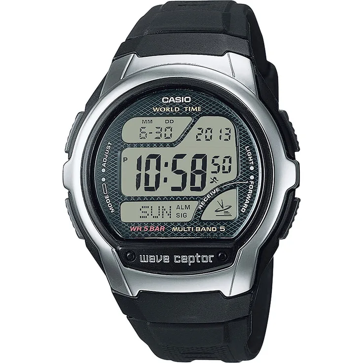 Casio WV 58R 1AEF Collection Funkuhr 44mm 5ATM