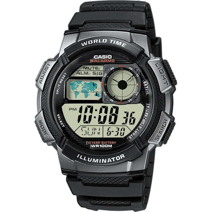 CASIO AE 1000W 1BVEF Collection 44mm 10ATM – Bild 1