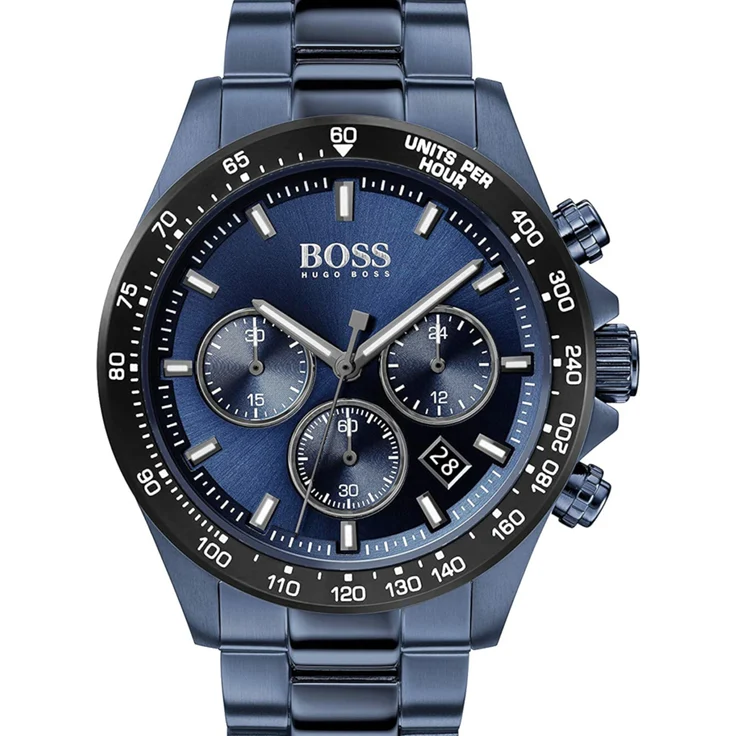 Hugo Boss 1513758 Hero Chronograph Herren 43mm 5ATM – Bild 1