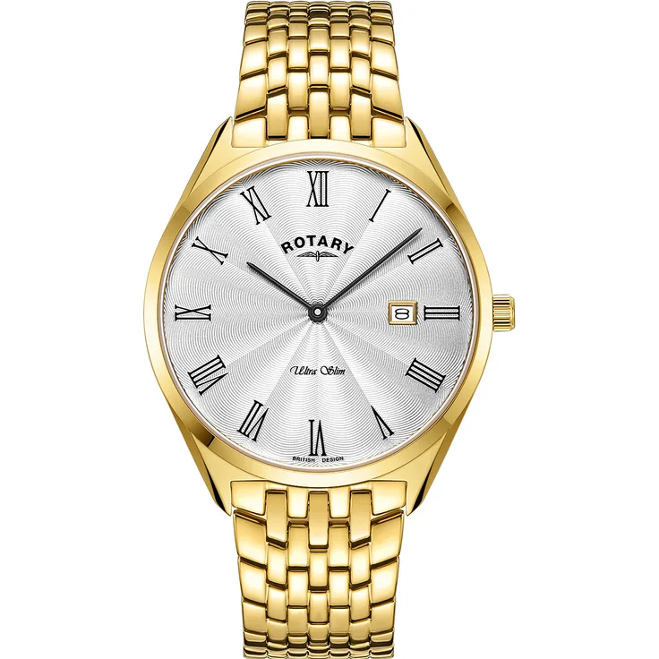 Rotary GB08013/01 Ultra Slim Herren 38mm 5ATM