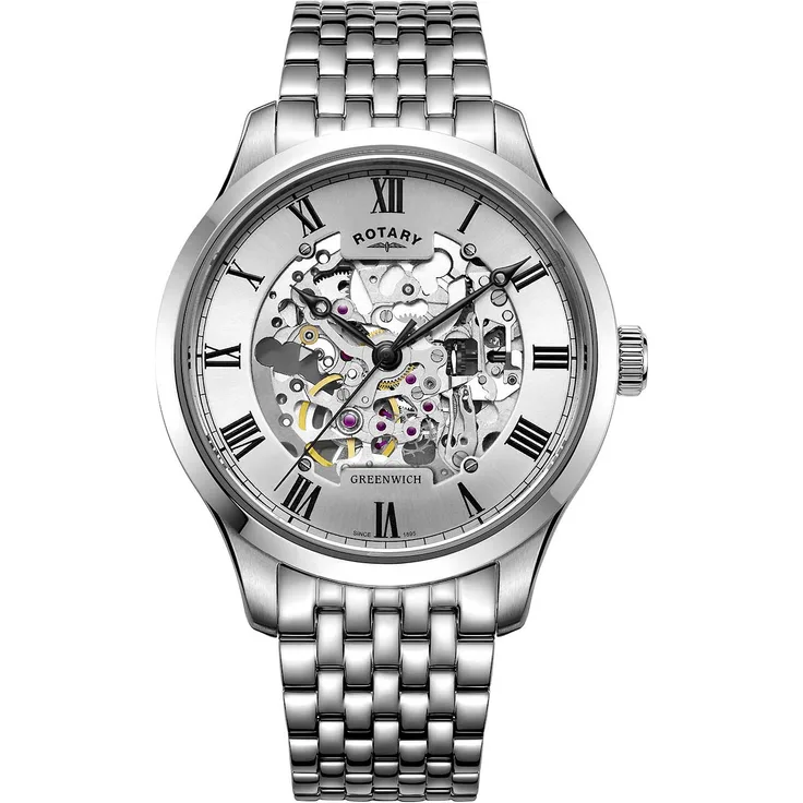 Rotary GB02940/06 Greenwich Automatik Herren 42mm 5ATM