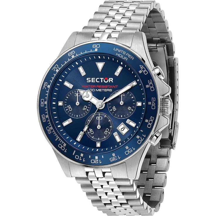 Sector R3273661032 Serie 230 Chronograph 43mm 10ATM – Bild 1