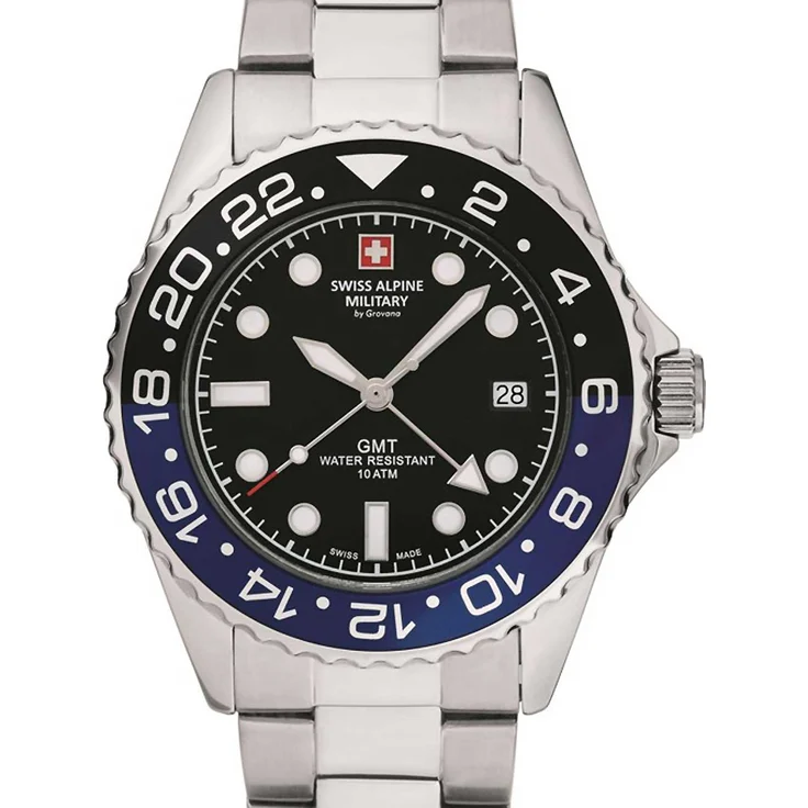 Swiss Alpine Military 7052.1132 GMT Diver 42mm 10ATM