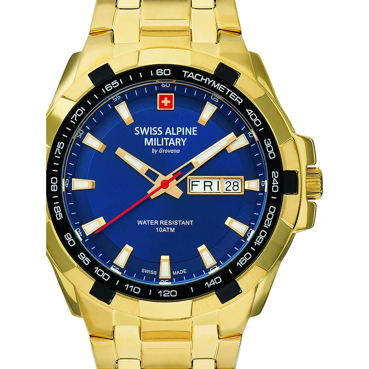 Swiss Alpine Military 7043.1115 Day-Date 42mm 10ATM
