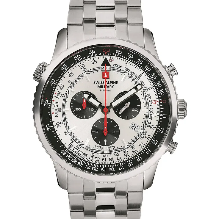 Swiss Alpine Military 7078.9132 Chrono Herren 45mm 10ATM