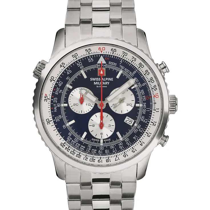 Swiss Alpine Military 7078.9135 Chrono Herren 45mm 10ATM