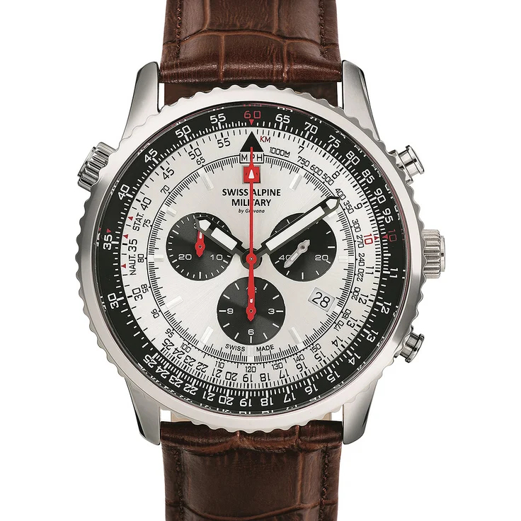 Swiss Alpine Military 7078.9532 Chrono Herren 45mm 10ATM