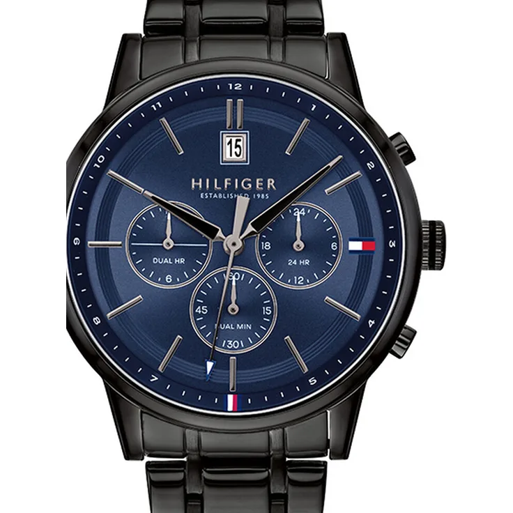 Tommy Hilfiger 1791633 Kyle Dual Time Herren 44mm 5ATM