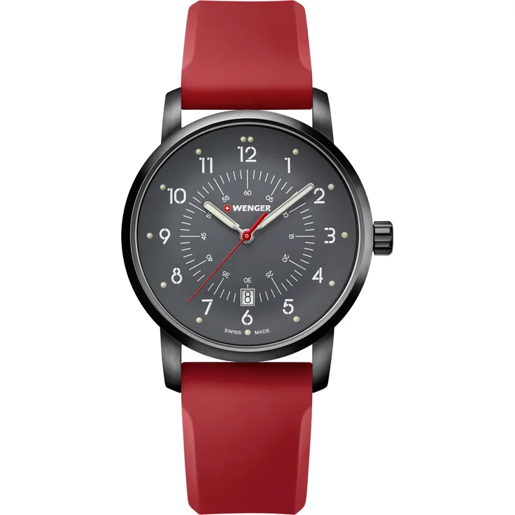 Wenger 01.1641.117 Avenue Herren 42mm 10ATM