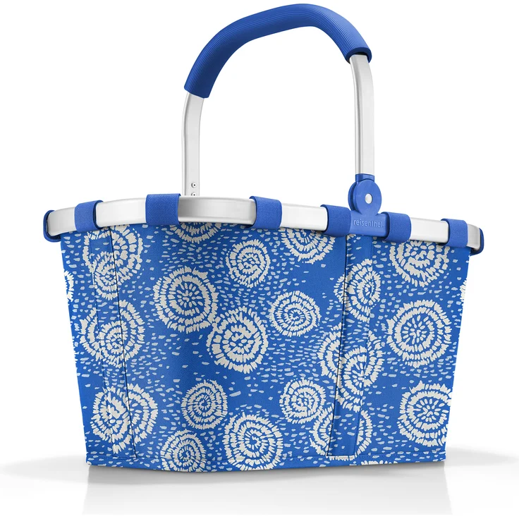 reisenthel carrybag Einkaufskorb mit Henkel Einkaufstasche Shopping Tragetasche batik strong blue – Bild 2