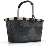 reisenthel carrybag Einkaufskorb mit Henkel Einkaufstasche Shopping Tragetasche frame jeans dark grey