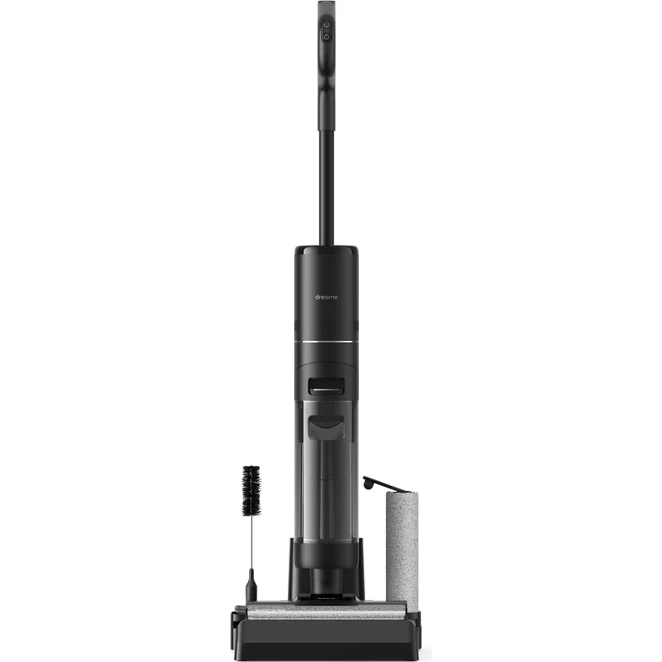 Dreame H12 Pro Nass- und Trockensauger, 35 min Akkubetrieb, 3 Modi, Selbstreinigungsfunktion und Heißlufttrocknung der Walze, schwarz – Bild 2