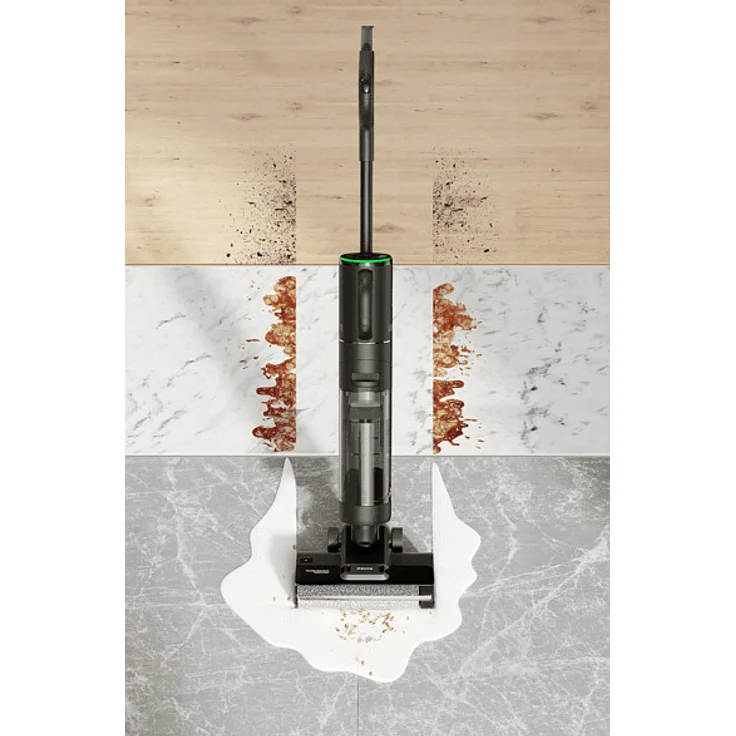 Dreame M12 Nass- und Trockensauger, 35 min Akkubetrieb, 12000 Pa Saugleistung, 60 min Akku-Saugbetrieb, schwarz – Bild 3