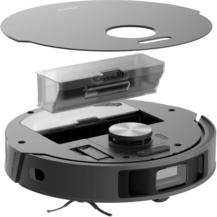 Dreame L10s Pro Saugroboter mit Wischfunktion, 150 min Akkubetrieb, 5300 Pa Saugleistung, schwarz – Bild 7