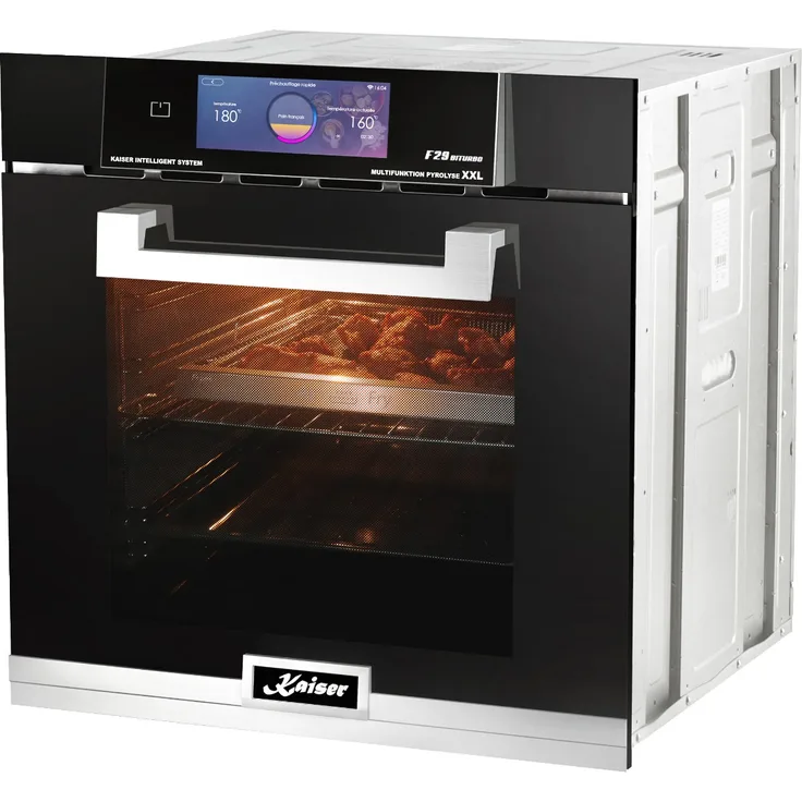 Kaiser  EH 6344 Einbaubackofen, Einbaugerät, Energieeffizienzklasse A, Garraum 69 l, Breite 60 cm, groß (ab 65 l), schwarz