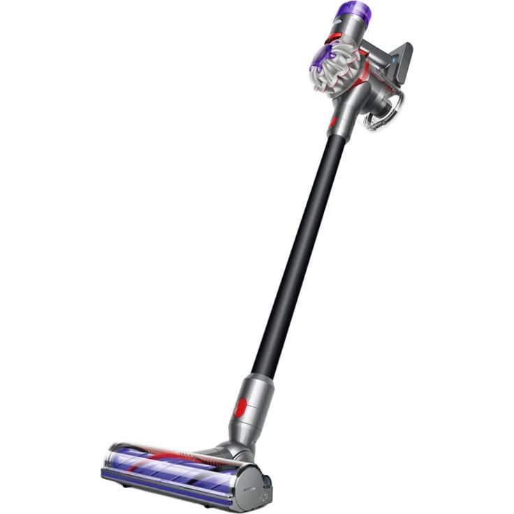 Dyson V8 Total Clean Handstaubsauger 2022, 40 min Akkubetrieb, 2 Saugmodi, nickel-schwarz – Bild 1
