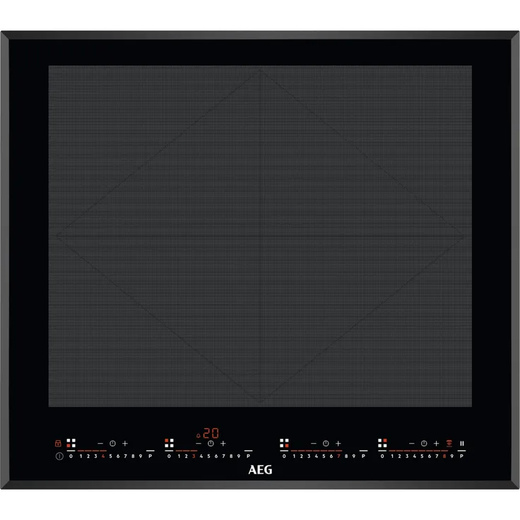 AEG IKE64683FB Induktionskochfeld, Einbaugerät, Autark, Breite 60 cm, 4 Zonen, schwarz