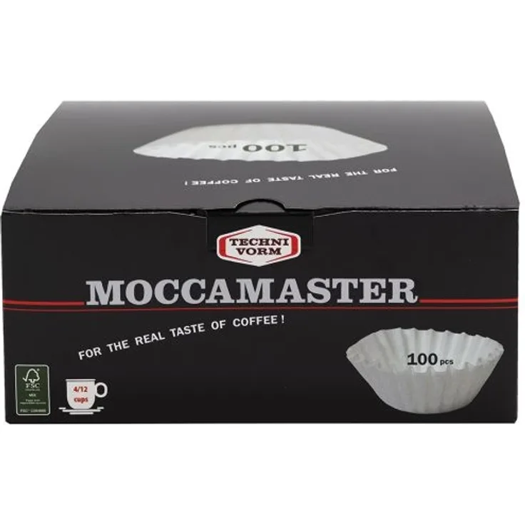 Korbfilter weiß 100 Stück