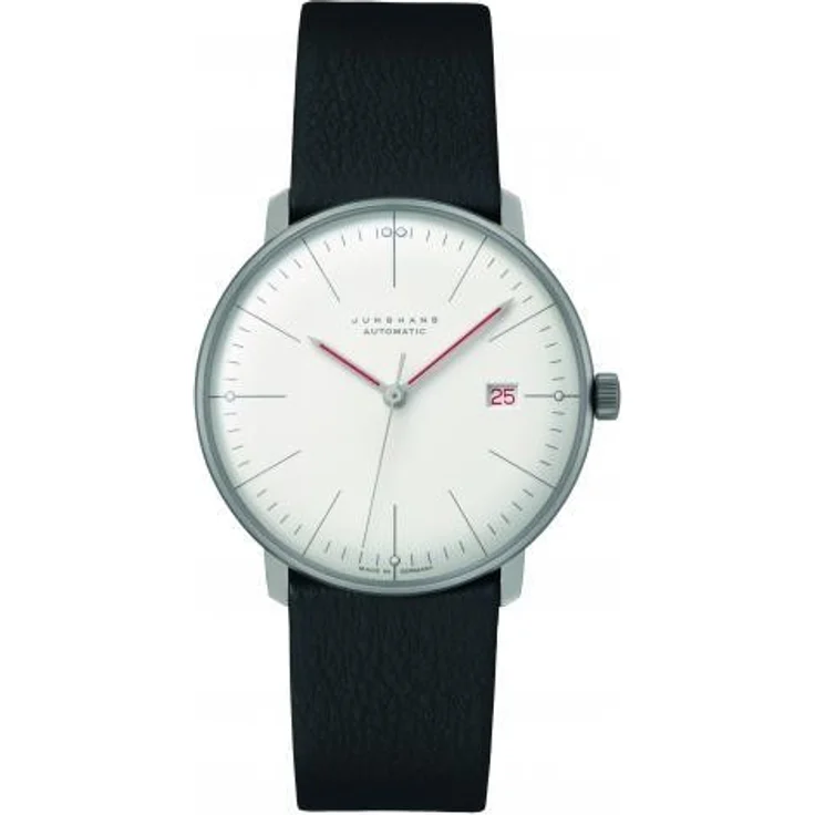 Junghans Herren Armbanduhr 027 4009.02 max bill Automatic Bauhaus – Bild 1