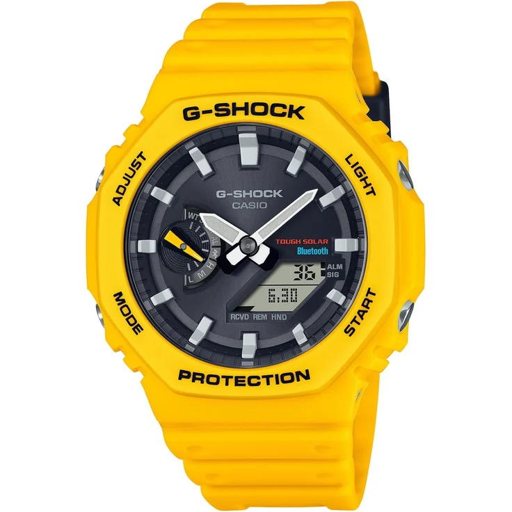 Casio Herren Armbanduhr G Shock GA B2100C 9AER Solar, analog, digital – Bild 1