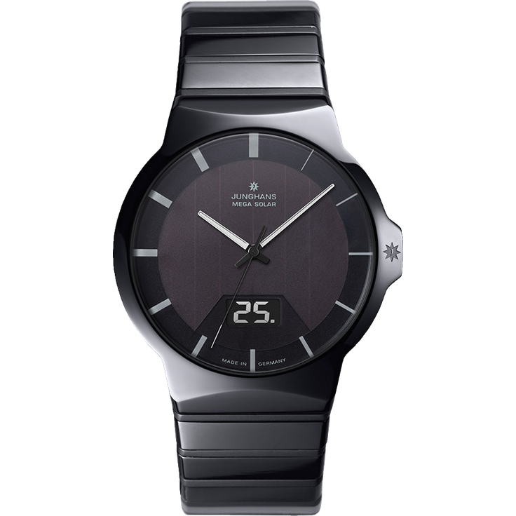 Junghans Herren Armbanduhr 018 1133.44 Force Mega Solar