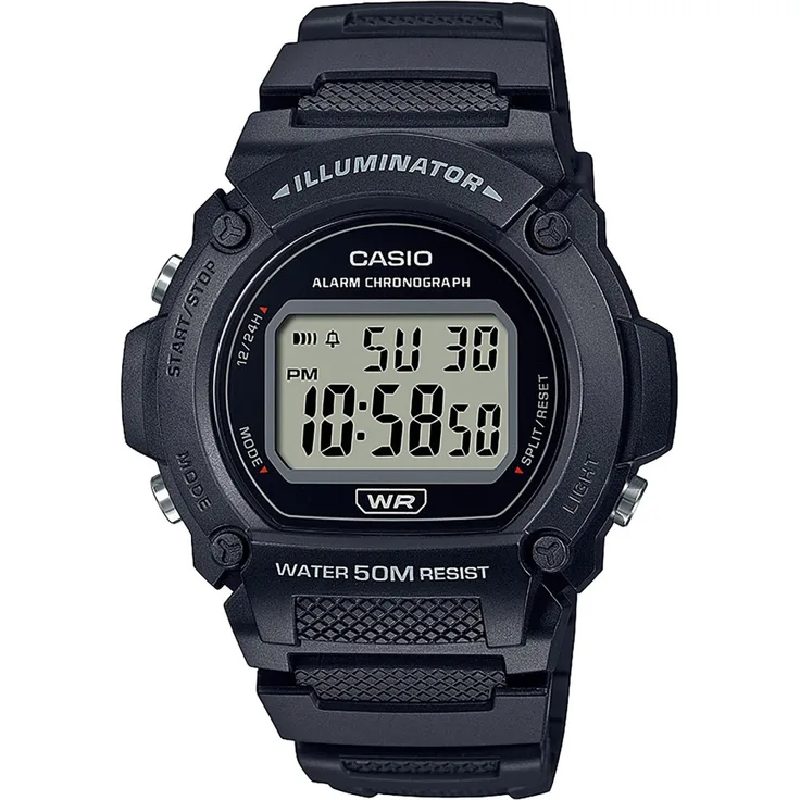 Casio W-219H-1AVEF Collection 47mm 5ATM