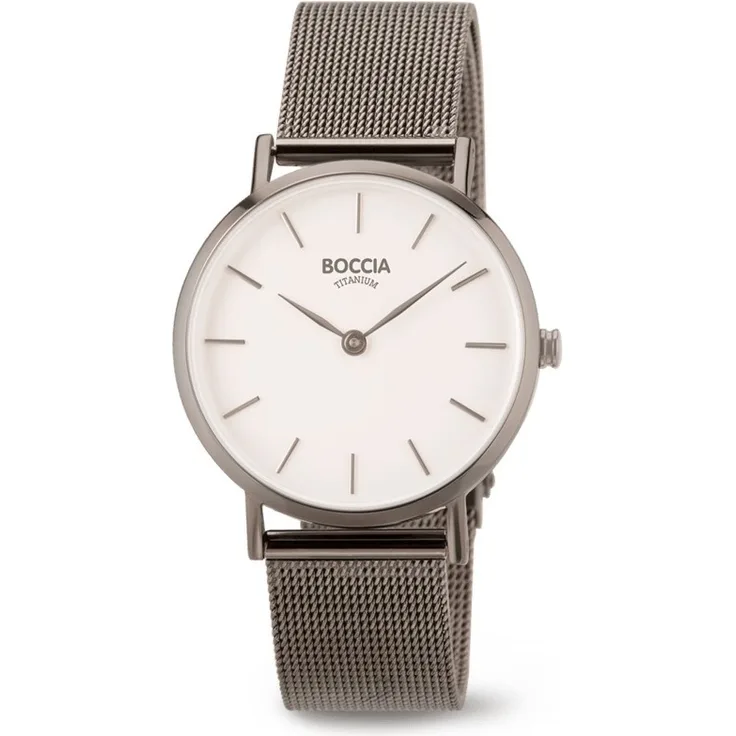 Boccia Damen Armbanduhr 3281 04 Trend, grau