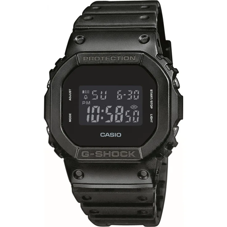 Casio Herren Armbanduhr G Shock DW 5600BB 1ER, digital