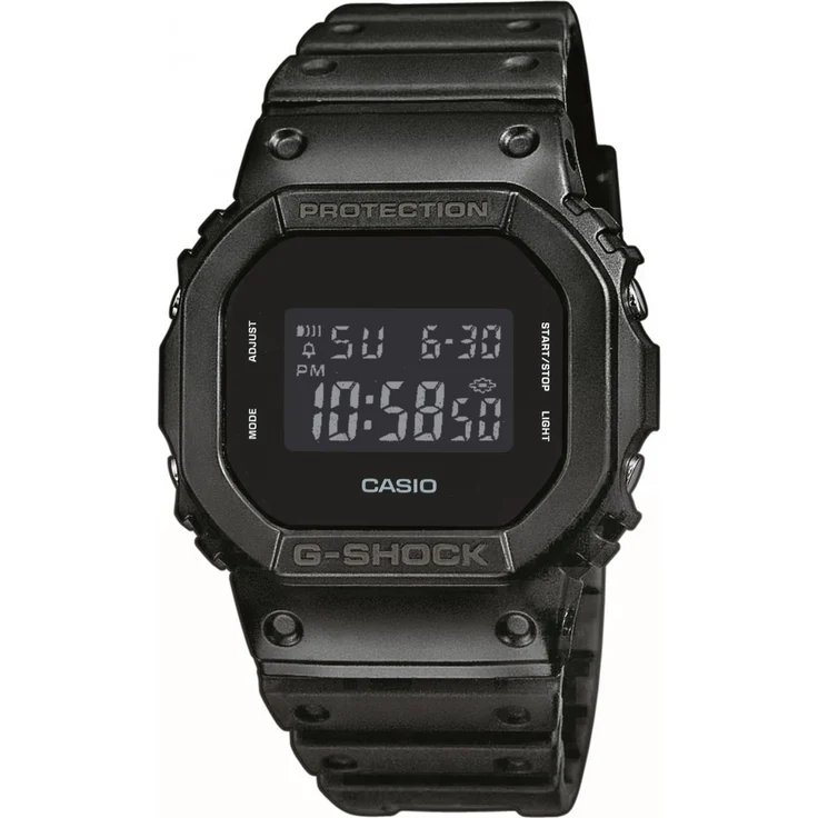 Casio Herren Armbanduhr G Shock DW 5600BB 1ER, digital