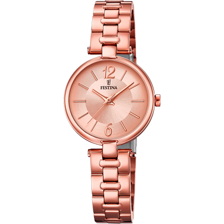 Festina Damen Armbanduhr F20314 1 Mademoiselle rose IP, gold