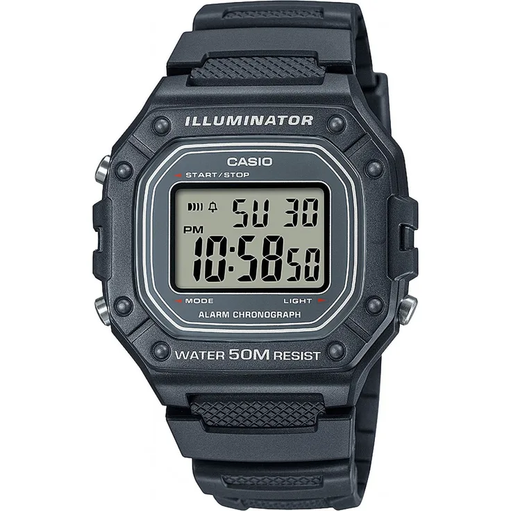 Casio Herren Armbanduhr W 218H 8AVEF, digital