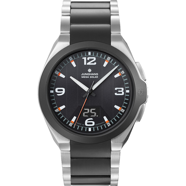 Junghans Herren Armbanduhr 018 1425.44 Spektrum Mega Solar