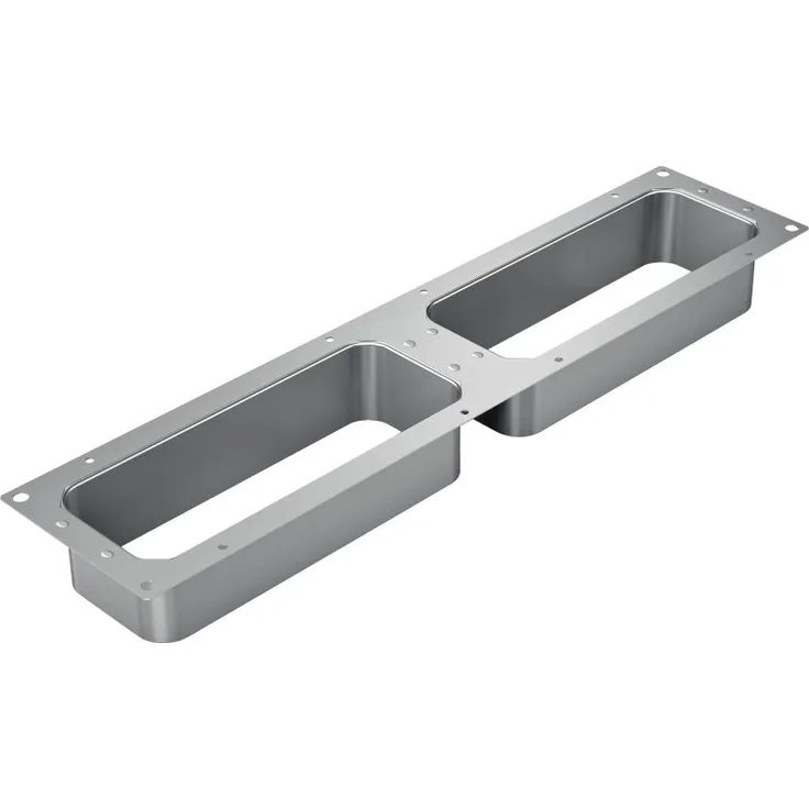 GAGGENAU AL Stutzen 2x NW 150 mm flach Metall AD854050