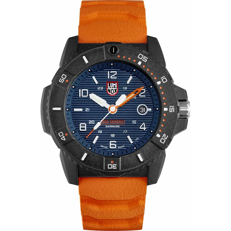 Luminox Herren Armbanduhr XS.3603 Navy SEAL Taucheruhr Saphirglas 45 mm