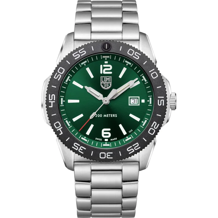 Luminox Herren Armbanduhr XS.3137 Pacific Diver, 44 mm, Taucheruhr Saphirglas 20 ATM