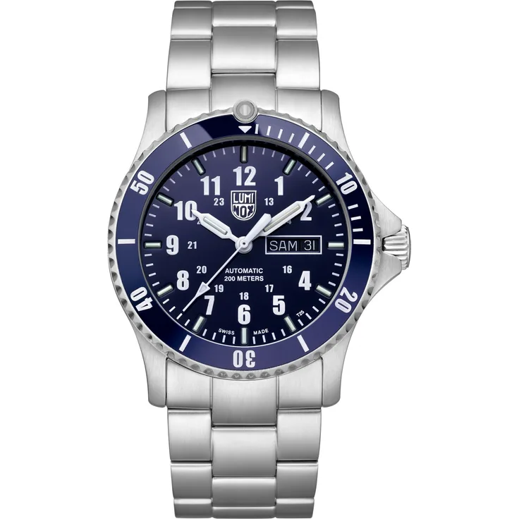 Luminox XS.0924-SET Automatic 20ATM Saphirglas Day-Date Sport Uhr mit Wechselband