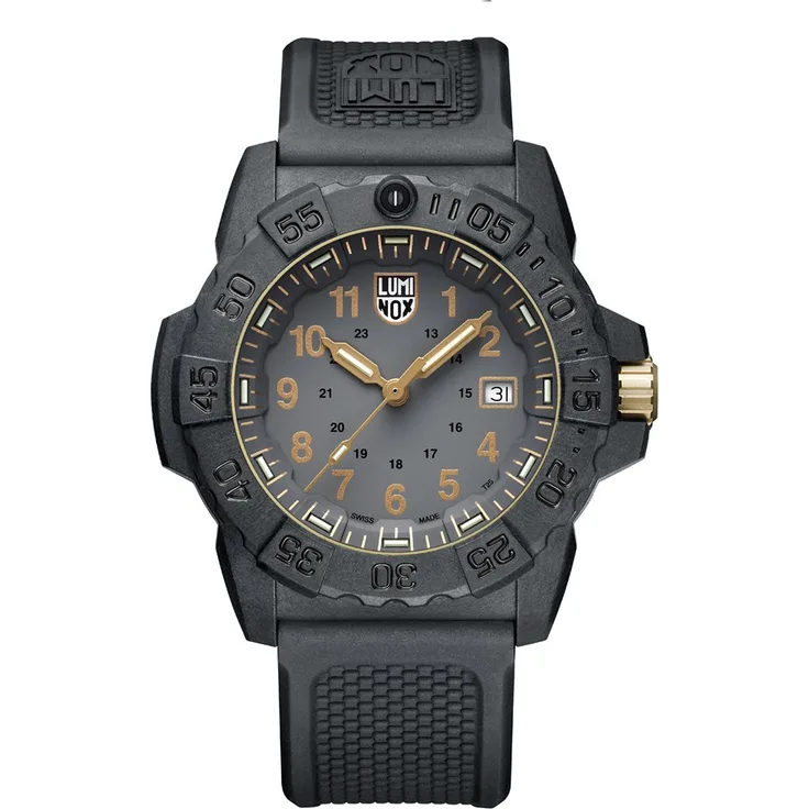 Luminox XS.3508.GOLD Navy SEAL, 45 mm, Militäruhr-Taucheruhr , 20 ATM