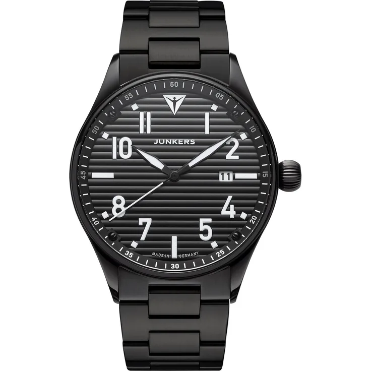 Junkers 9.03.03.02.M Flieger Wellblech Schwarz, Saphirglas