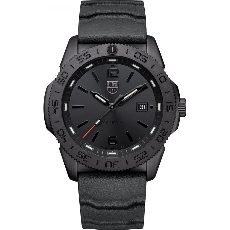 Luminox Herren Armbanduhr XS.3121.BO Pacific Diver, 44 mm, Taucheruhr Saphirglas