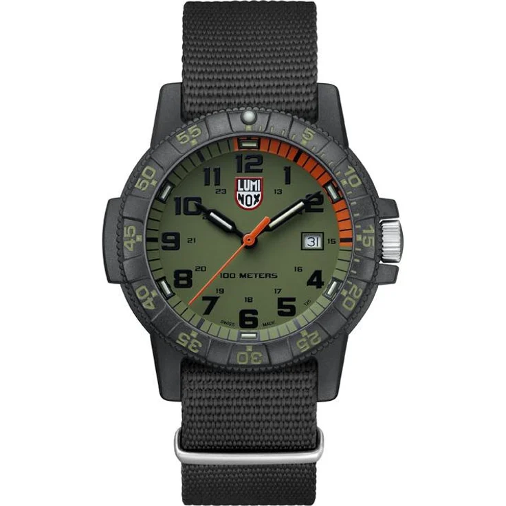 Luminox Herren Armbanduhr XS.0337 Leatherback Sea Turtle Giant 44 mm, Outdoor Uhr – Bild 1