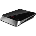 Ardes AR1F601 Induktionskochplatte, 1 Zone, 2000 W, schwarz, silber