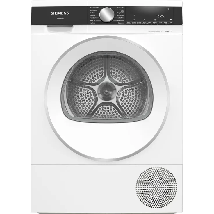 Siemens WQ35G2D90, Wärmepumpentrockner, A+++, Fassungsvermögen 8 kg, Standgerät, Breite 59,8 cm