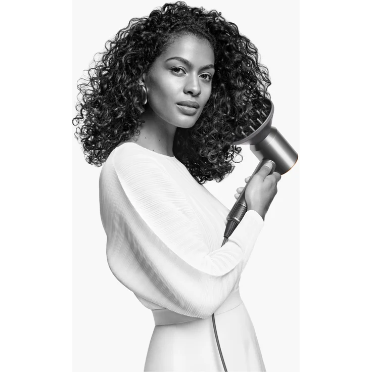 Dyson Supersonic HD07 Haartrockner, Ionen-Technologie, 1600 Watt, inkl. 5 Stylingdüsen, Generation 2021, nickel, kupfer – Bild 8