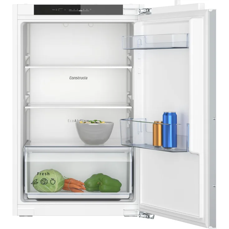 Constructa CK121EFE0 Kühlschrank, Einbau, weiß, Energieklasse E