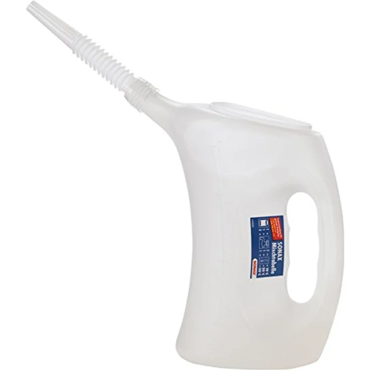 SONAX 04983000 Messbecher mit flexiblem Schlauch 2 Liter 2 l – Bild 1