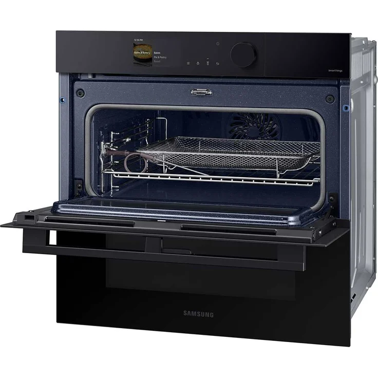 Samsung NV7B6775LDK/U1 Einbaubackofen, Serie 6, Pyrolyse, Dual Cook, Flex, Einbaugerät, Energieeffizienzklasse A+, Garraum 76 l, groß (ab 65 l), schwarz – Bild 3