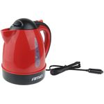 Amio Car Wasserkocher, 150W, 1 Liter, Wasserstandsanzeige, Kunststoff, rot
