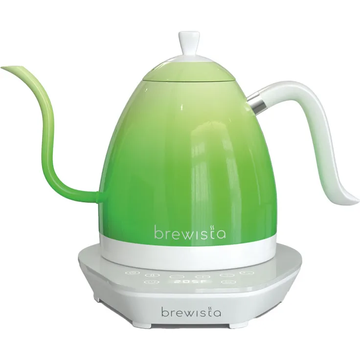 Brewista Artisan Wasserkocher, 1200 Watt, 1 Liter, Temperatureinstellung, Warmhaltefunktion, Timer Funktion, candy grün